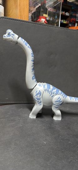Lego Dinosaur Brachiosaurus with Sand Blue Stripes