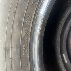 Tires P265/65 R17