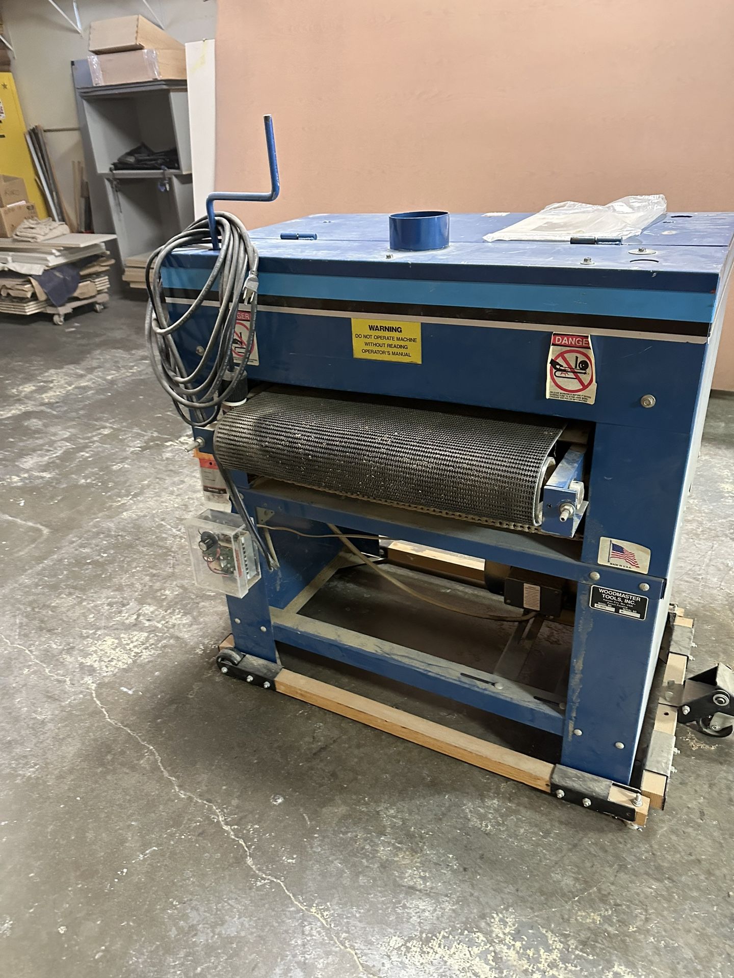 Woodmaster 26” Drum Sander - Model2675