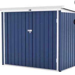 New - Heavy Duty Lockable Outdoor Steel Shed