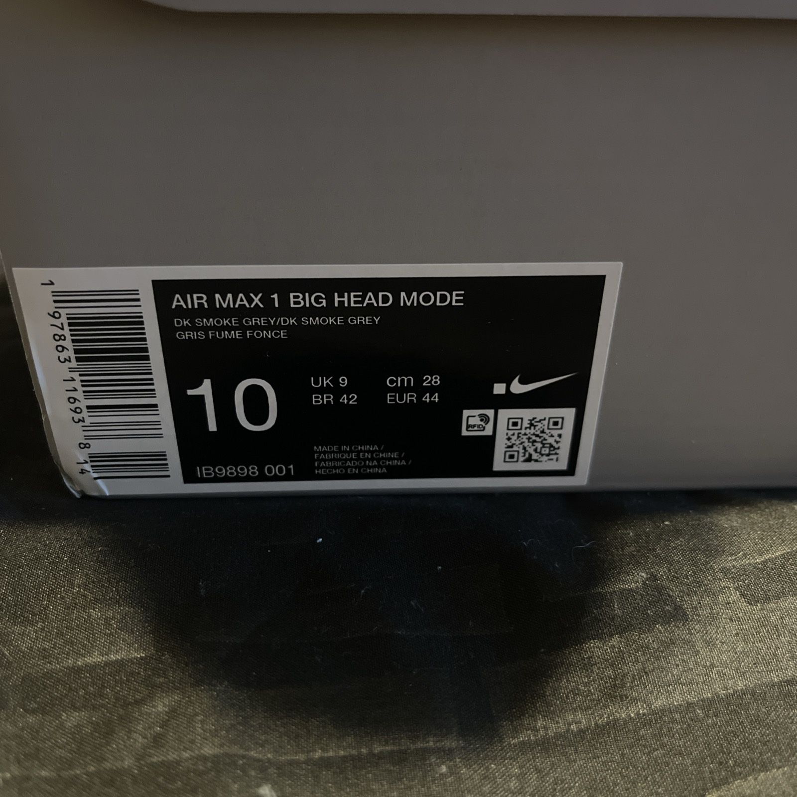 Nike Big Head Mode Air Max 1
