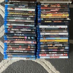50 BLU-RAY’s
