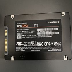 1 Terabyte Samsung SSD