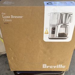 Breville the luxe brewer glass