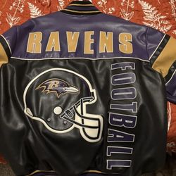 00’s Baltimore Ravens Vintage Bomber Jacket
