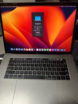 Apple MacBook Pro 15 Inch Retina Display Touch Bar 2017 A1707