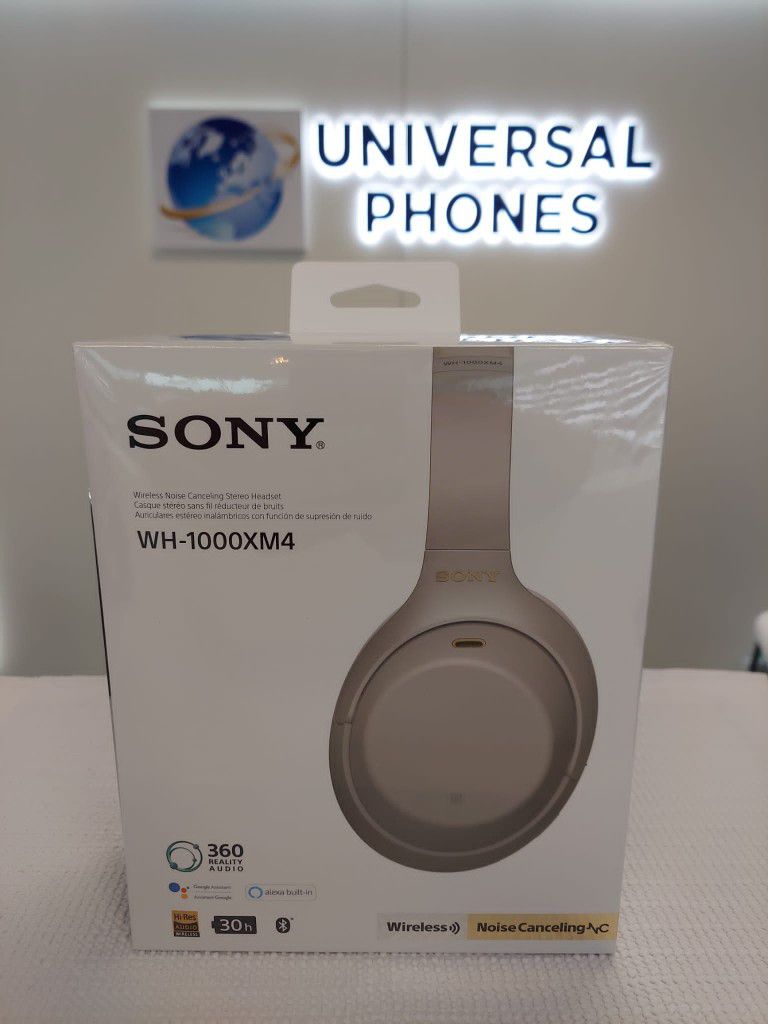 SONY WH1000XM4 BLUETOOTH HEADPHONES NEW IN BOX $1 DOWN TODAY REST IN PAYMENTS.NO CREDIT CHECK 