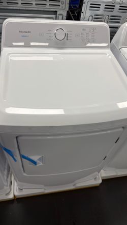 Side-by-Side Top Load Washer and Gas Dryer Set in White