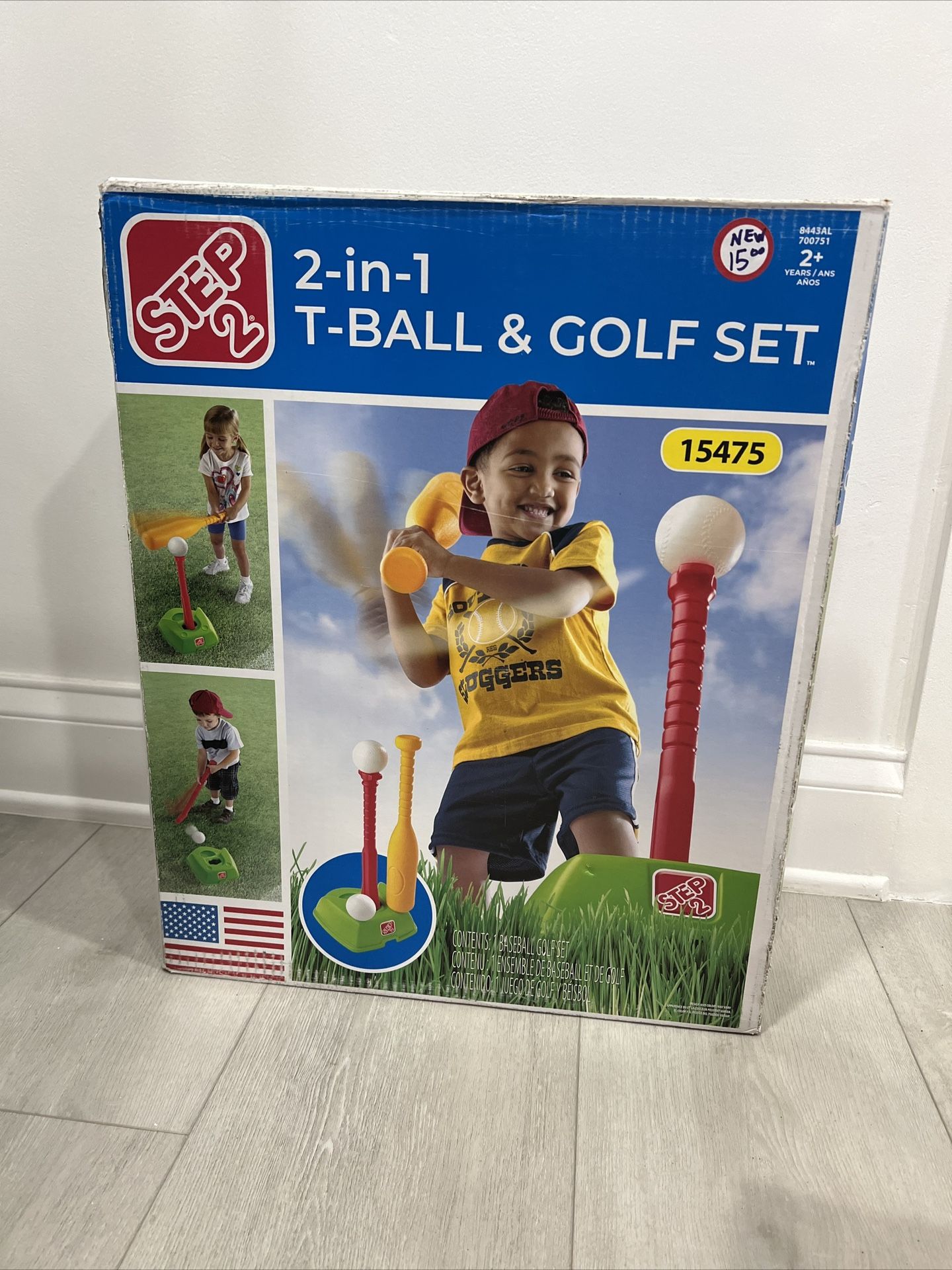 2-in-1 T-Ball & Golf Set 