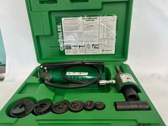 Greenlee Slug Buster Hydraulic Punch Set