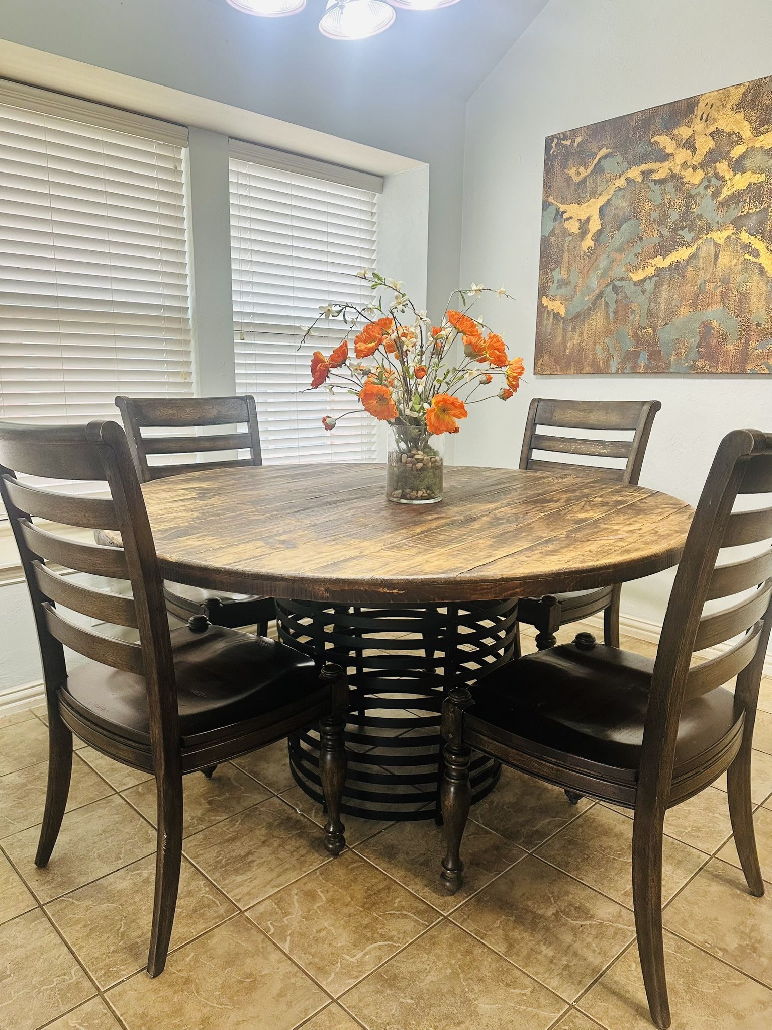 Round Kitchen Table And Chairs