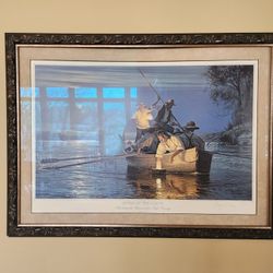 Eating Up The Lights Framed Print Signed By Artist 