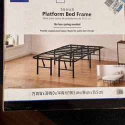 Bed frame And Mattress 