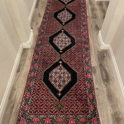Persian Handmade Runner, Excellent Condition 