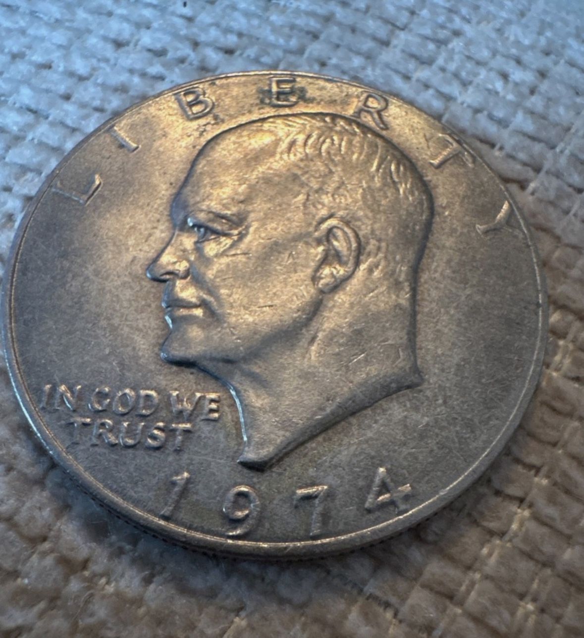 1974 Liberty Eisenhower One Dollar Coin
