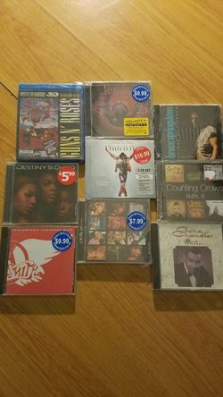 Assorted cd's all new and sealed