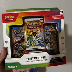 Pokemon first partner illustration collection