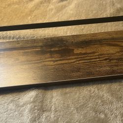 16 1/2 Inch Long Shelf Made Out Of Wood 6 Inches Wide