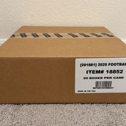 2025 NFL Donruss Optic Hobby Blaster Sealed Case