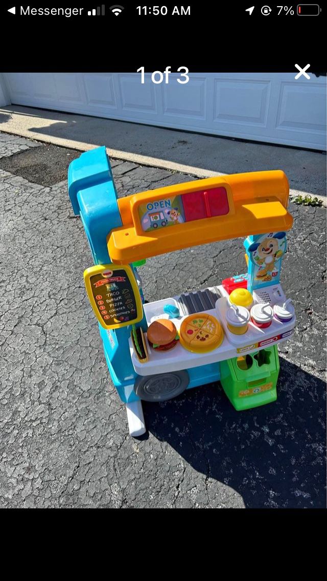 Kids Playset Food Truck