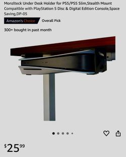 PS5 Under Desk Holder