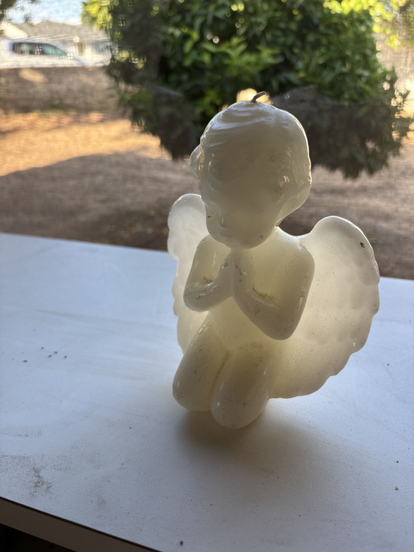 Praying Angel Candle 