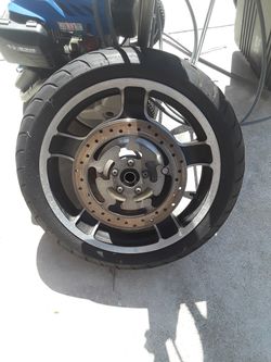 Harley street glide front wheel