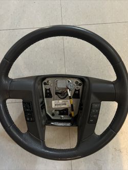 F150 steering wheel & cluster