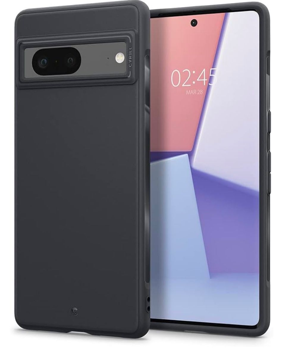 BRAND NEW CYRILL Stone Google Pixel 7 Case, Flexible Protective TPU with Smooth Matte Finish and Full Body Protection - Dusk