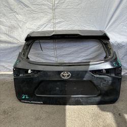 2022 Toyota Highlander Tail Gate Shell