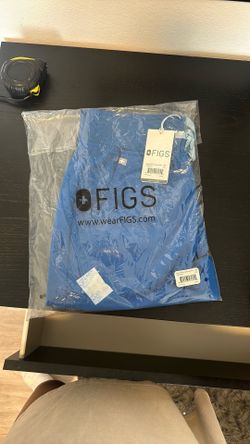 XS blue Zamora 2.0 High waisted Scrub Bottoms