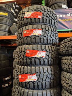 33x12.50r24 4 New Tires Installed and balanced included
