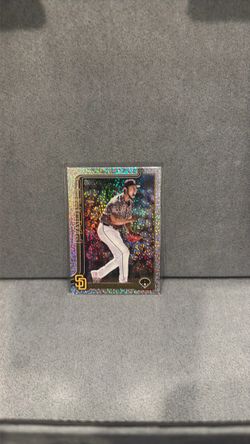 San Diego Padres Sparkle Foil Baseball Card