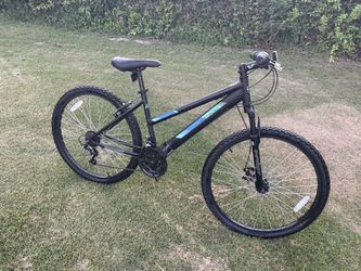 Kent 26" Mountain Bike, Black/Blue 21 speed