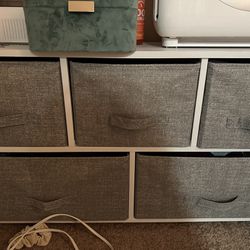 White/Grey Dresser 