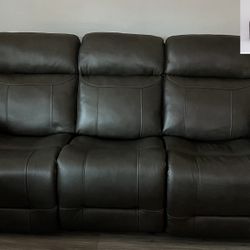 Leather Sofa ONLY 2 Months Old