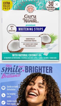 Whitening Strips – 30 Day Treatment