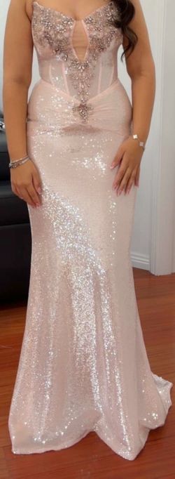 pink party dress