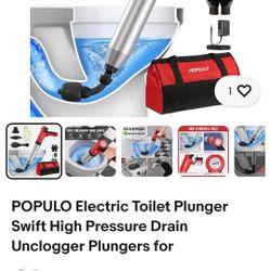 Cordless Toilet Plunger