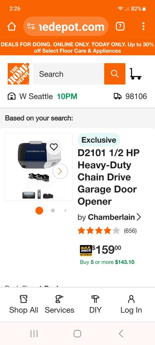 Chamberlain Garage Door Opener