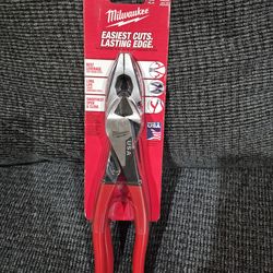 Milwaukee pliers side cutters and linemen