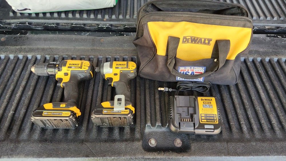 Dewalt compact and impact Drill