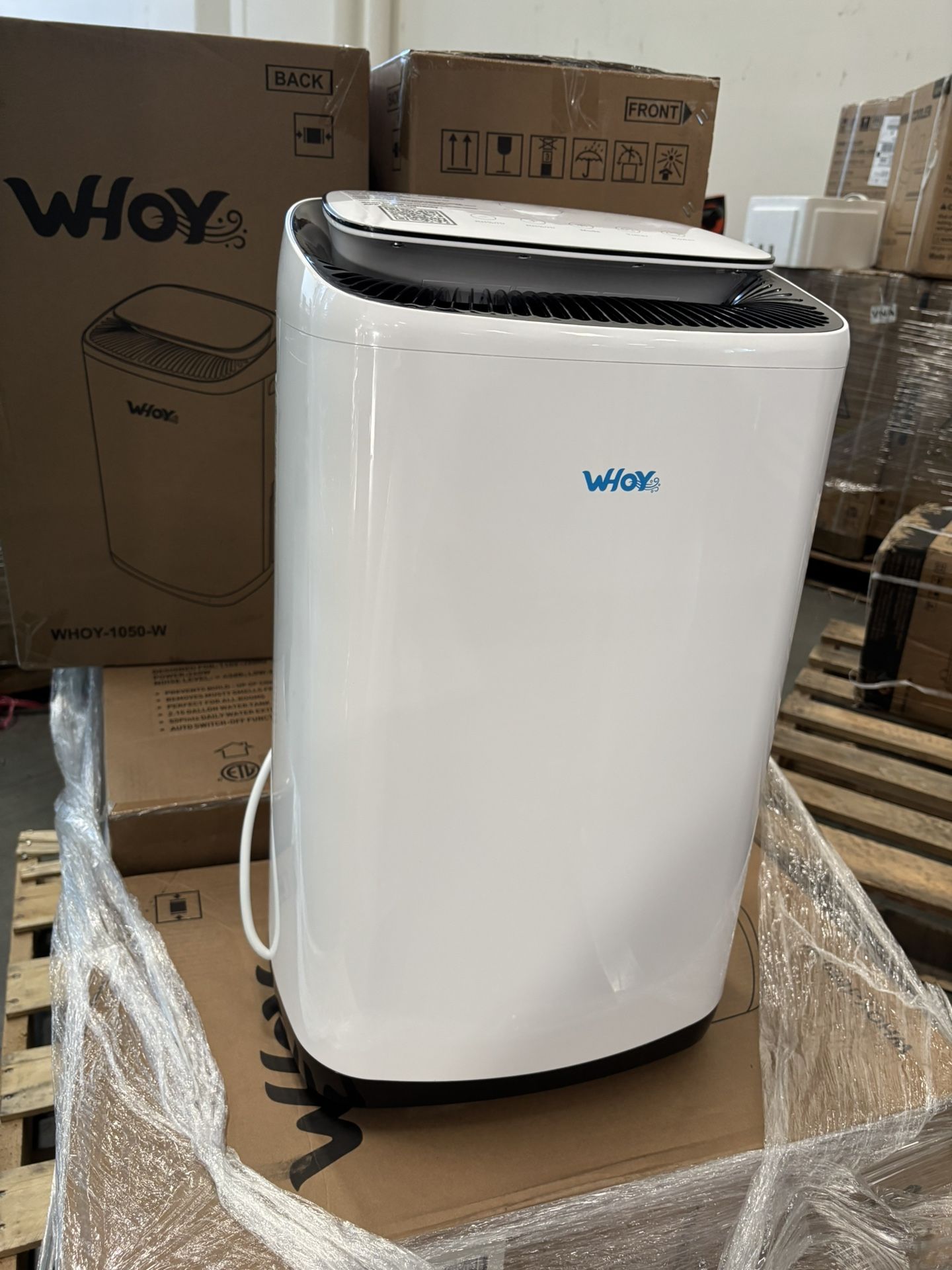 High-Performance Dehumidifier 120 Pints, 6000 Sq.Ft, Smart App Control – Brand New! Wholesale Available