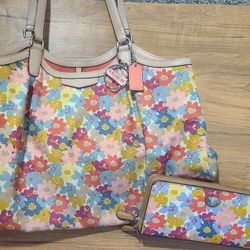 Coach Purse With Wallet