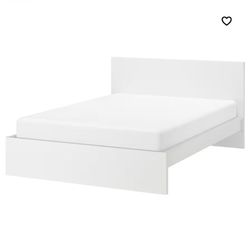 Queen White Bed Frame 