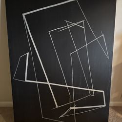 Bobby Berk Lines And Distance 2 On Canvas By Bobby Berk Painting