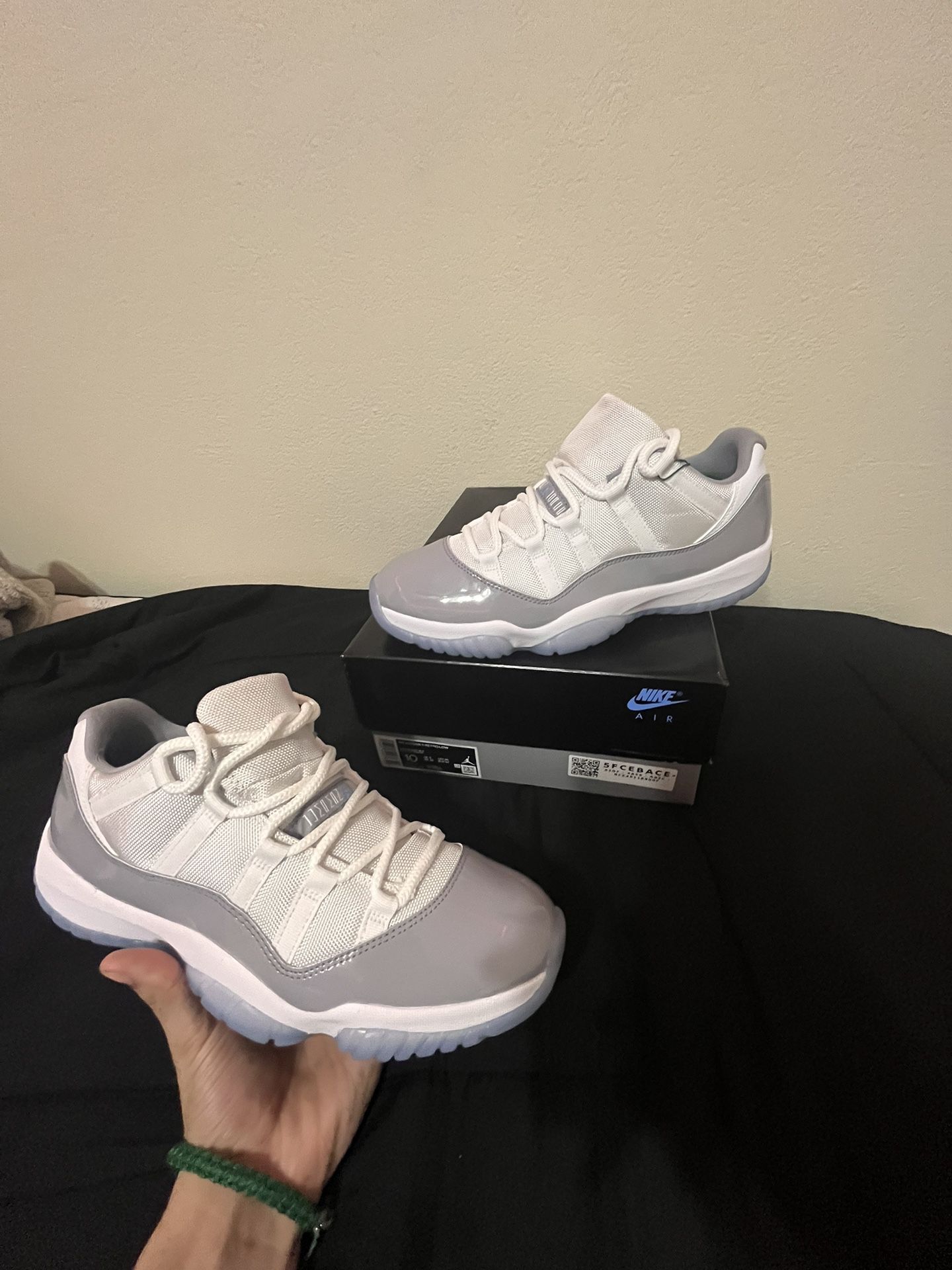 cool grey 11 lows size 10