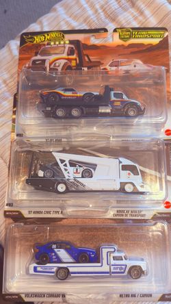 Hot wheels transport set