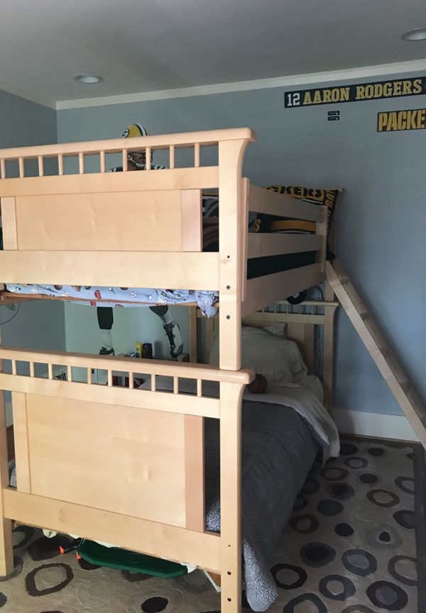 Solid Maple Vermont Bunk Bed For In Seattle Wa Offerup Solid Maple Vermont Bunk Bed