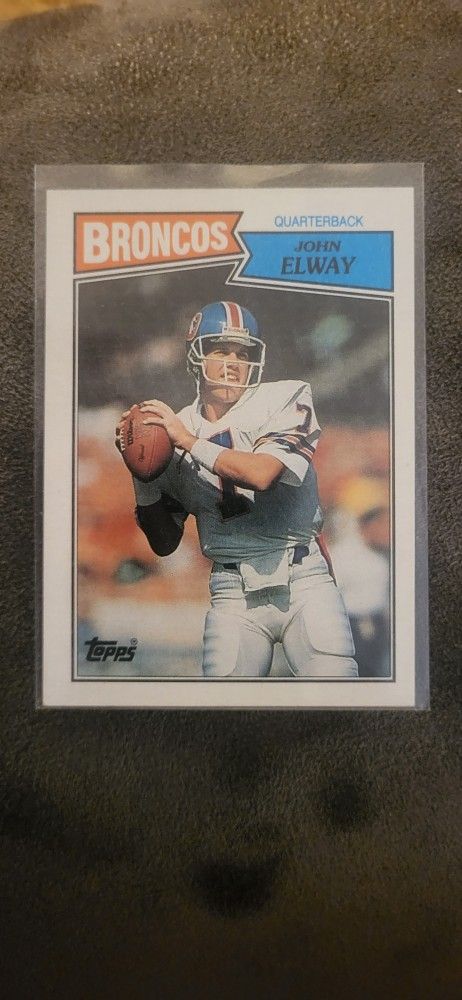 1987 John Elway Football Card